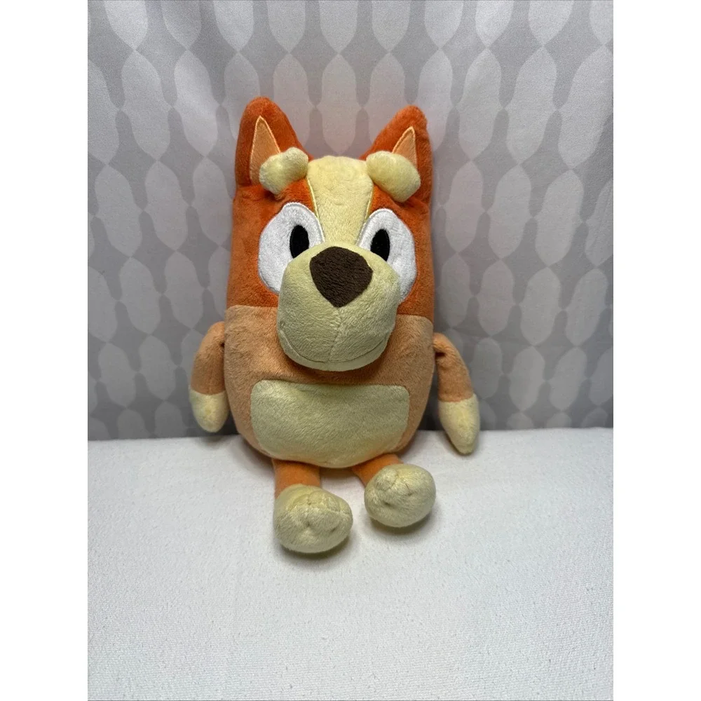 Bluey Bandit‎ Heeler Plush Stuffed Animal Toy Orange Blue Dog NWT